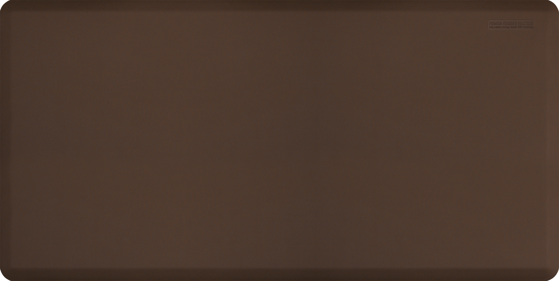 6 foot by 3 foot brown pilates mat