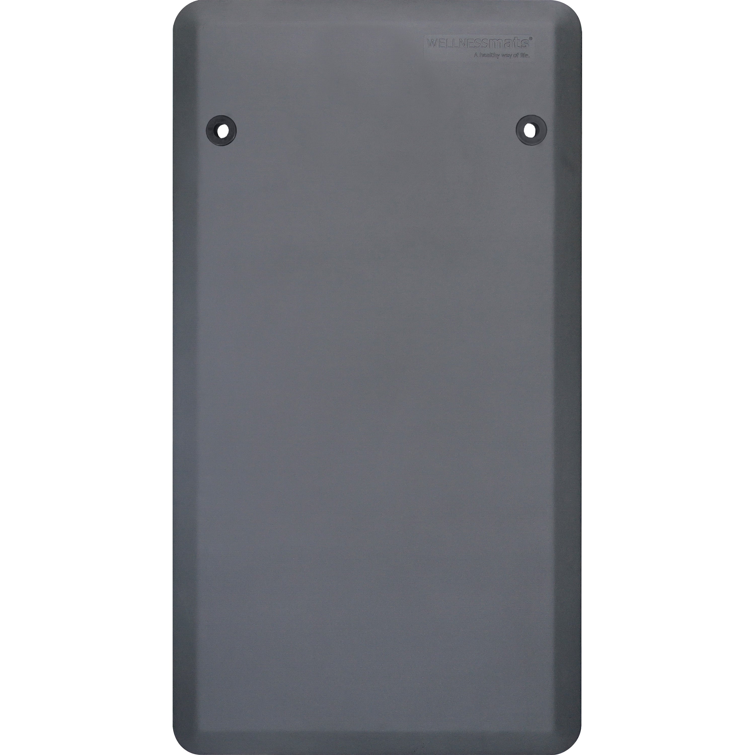 FitnessMat Collection – Gray with Grommets - WellnessMats